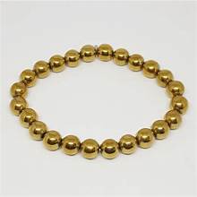 Hematite Golden Bracelet (Natural)